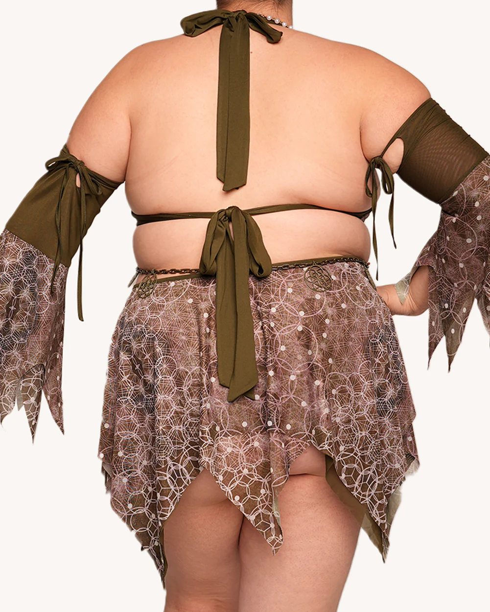 Beneath the Trees Dress with Sleeves