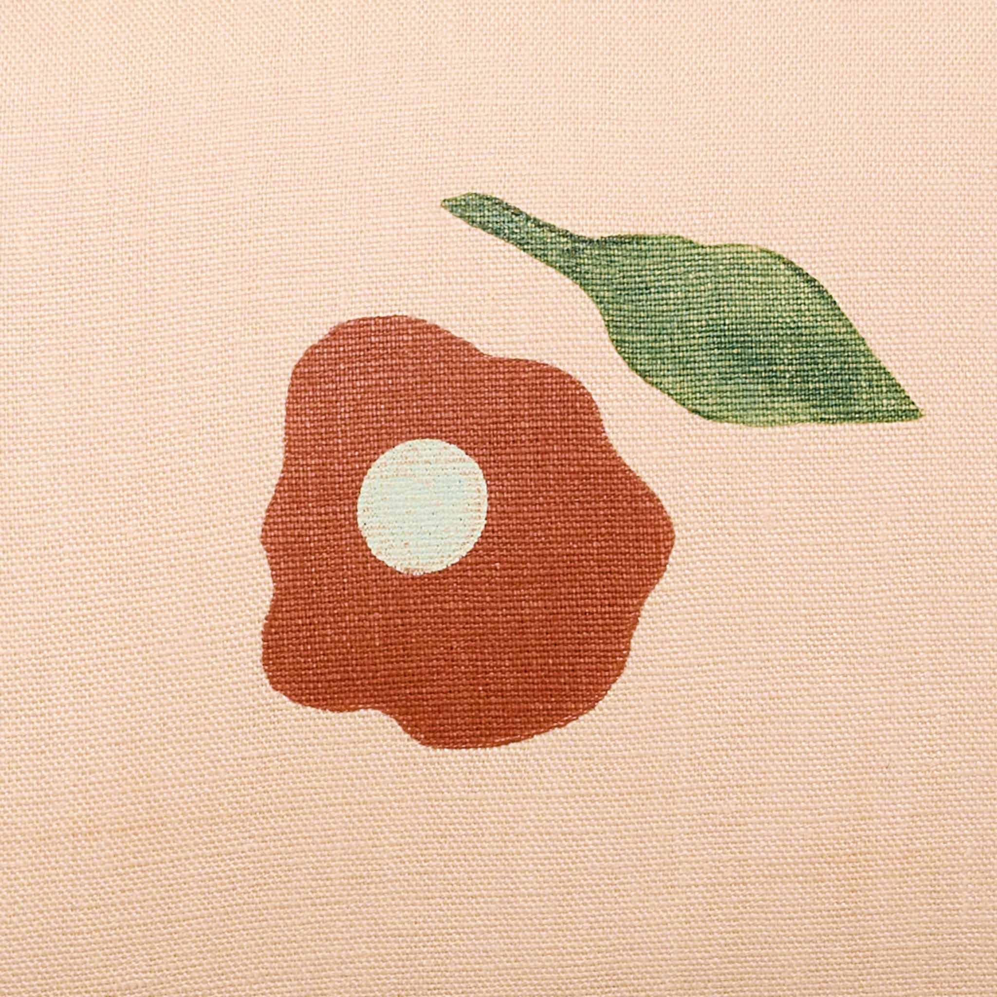 Caroline Z. Hurley Hand Block Print Lumbar Pillow Cover