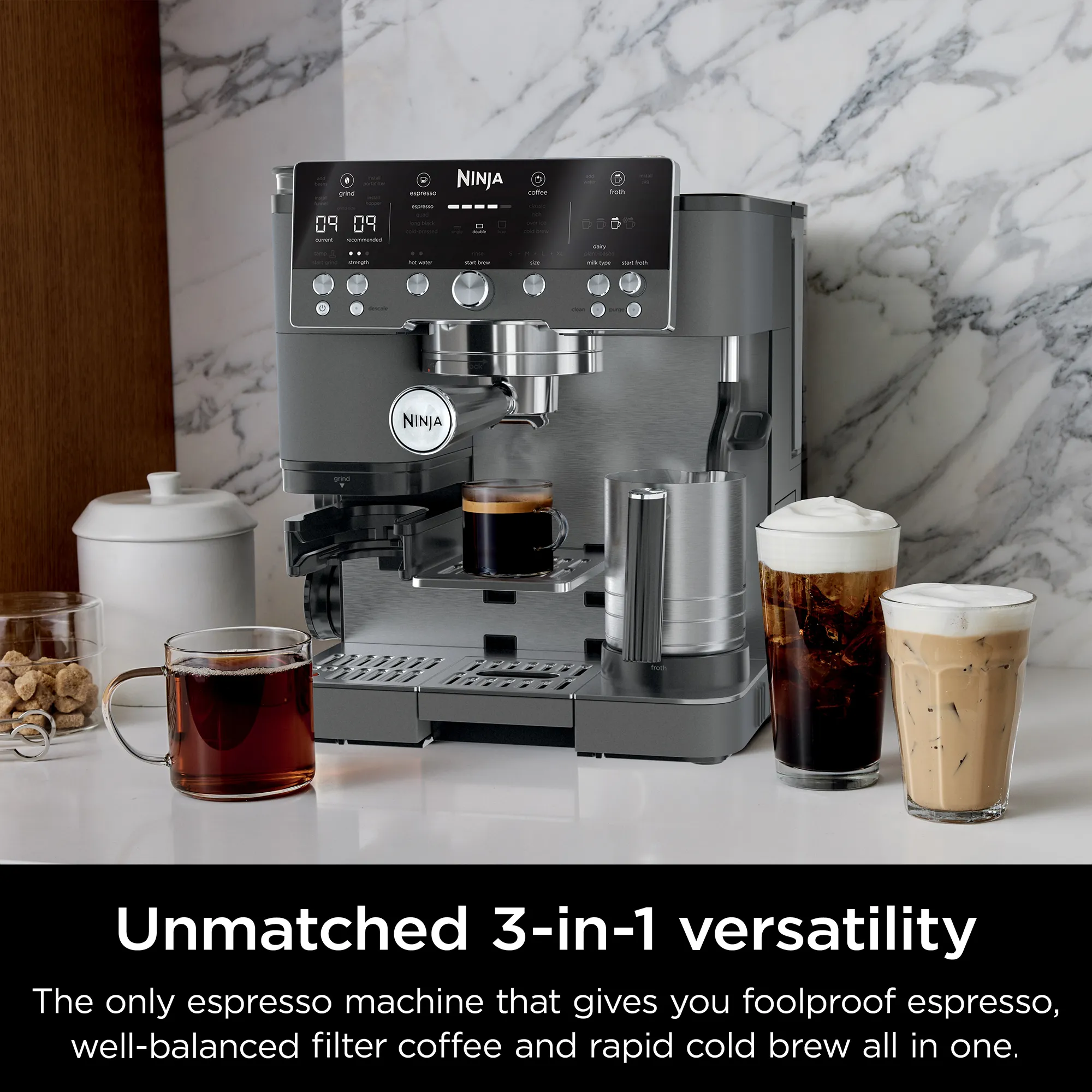 Ninja Luxe Café Premier Espresso Machine