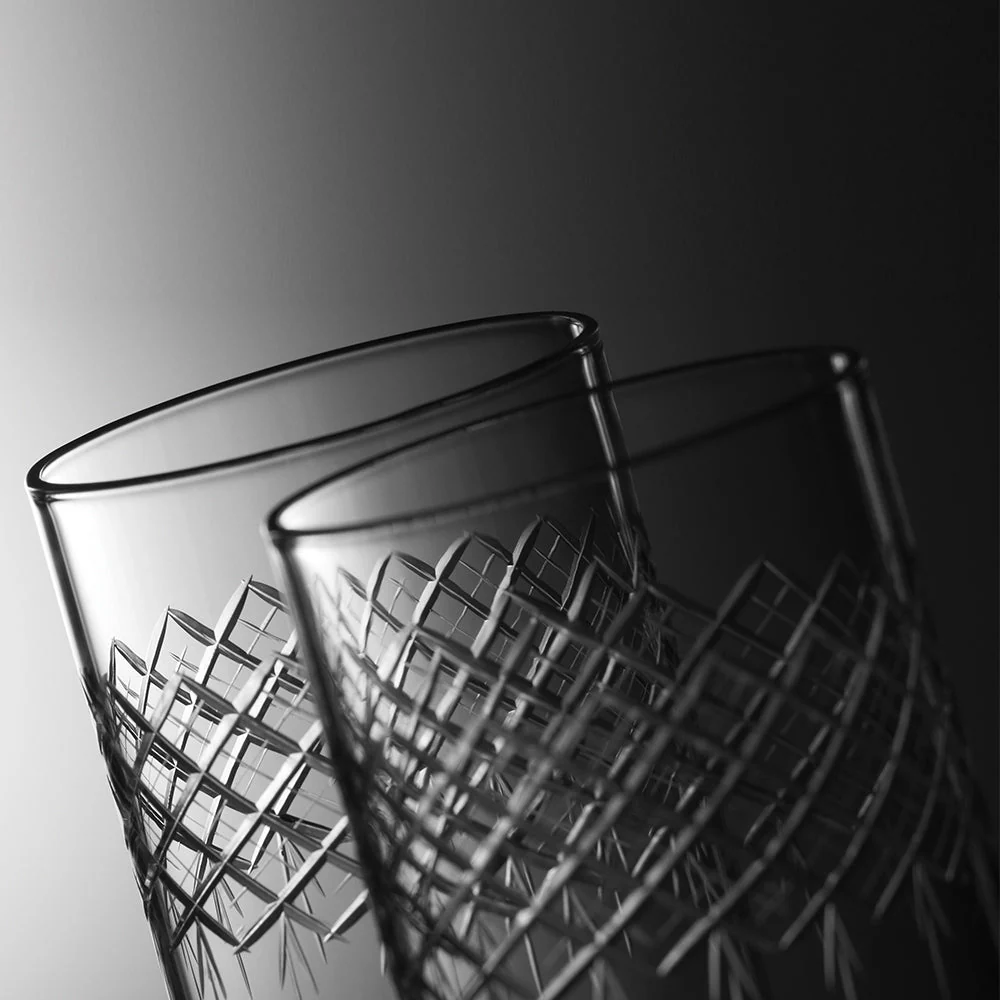 Borosil Bracelet Glass, Set of 6, 350ml