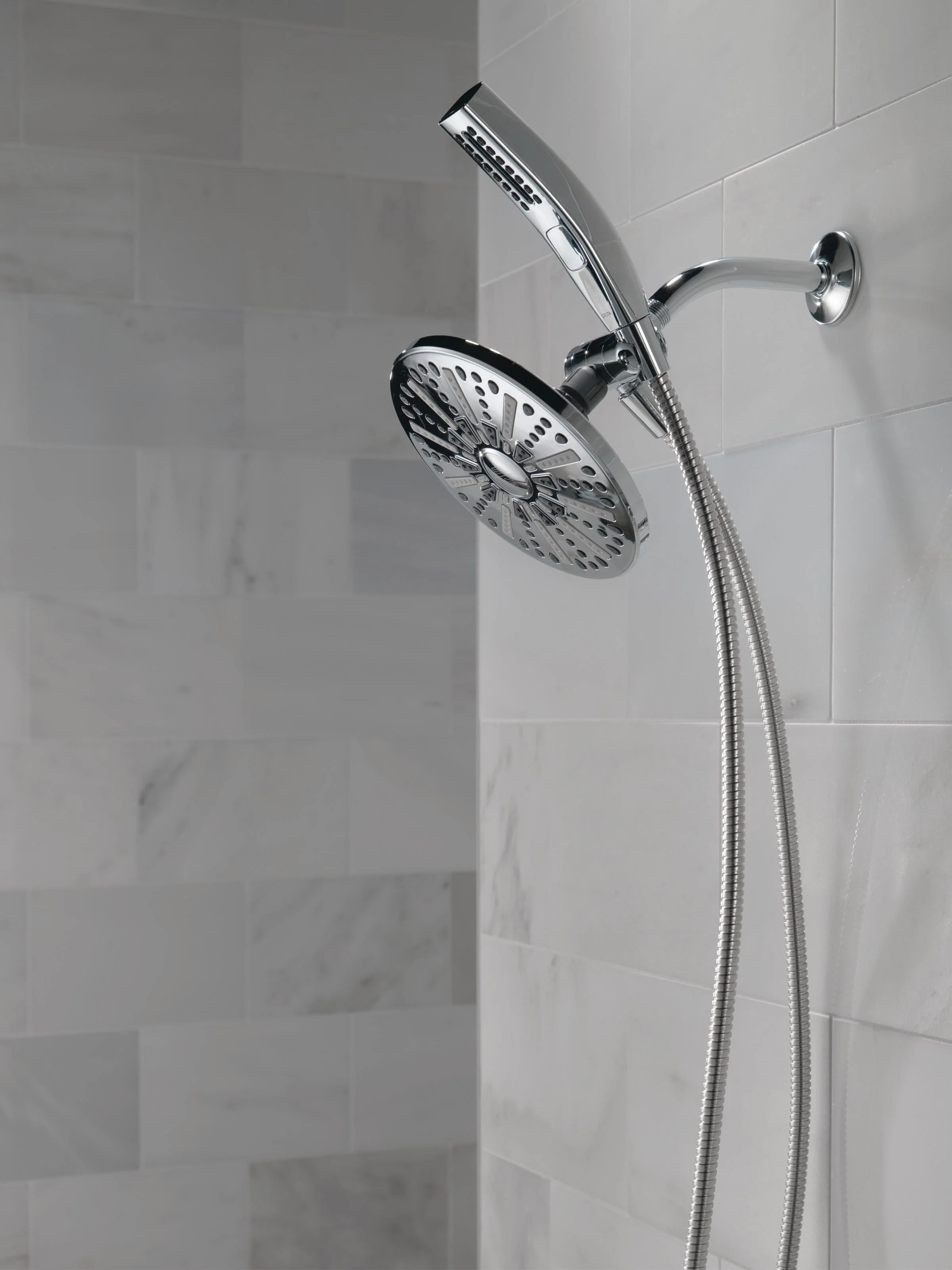 Shower Head and Hand 1.75 GPM 4-Setting 20% Less Water than the Industry Standard - Saving You Money