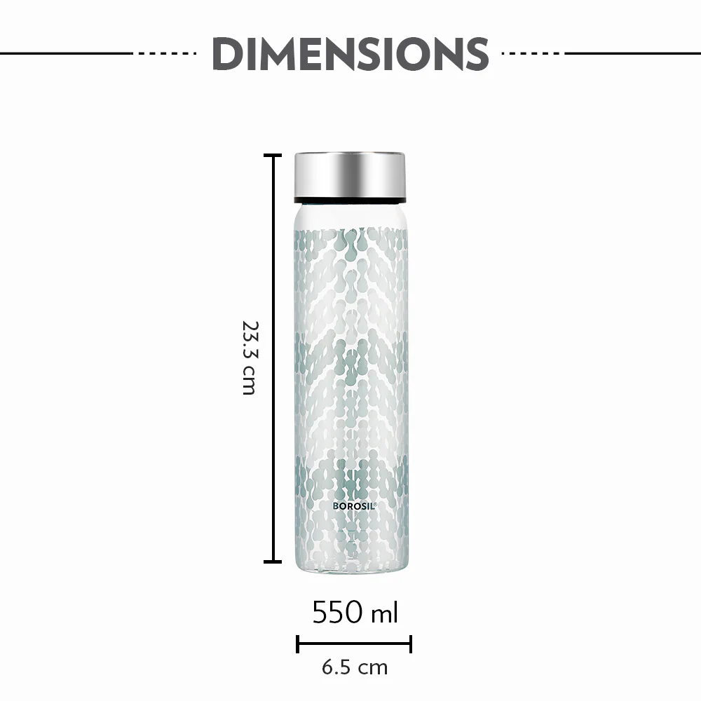 Neo Wide Mouth Vista Glass Bottle