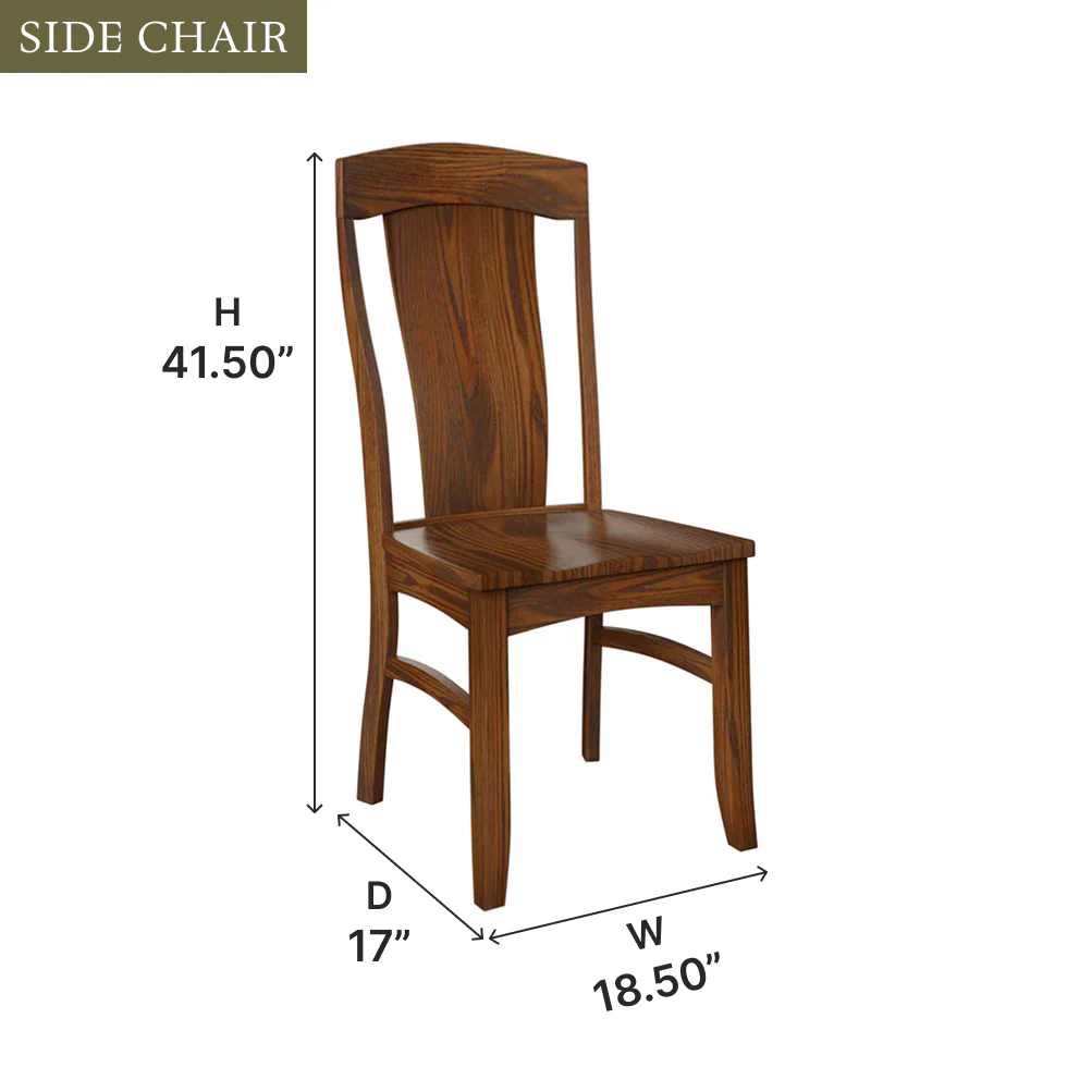 Amish Bailey Dining Chair - Quick Ship