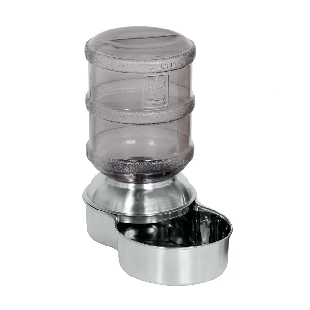 Petmate® Stainless Steel Replendish Waterer Color 1 GAL Small