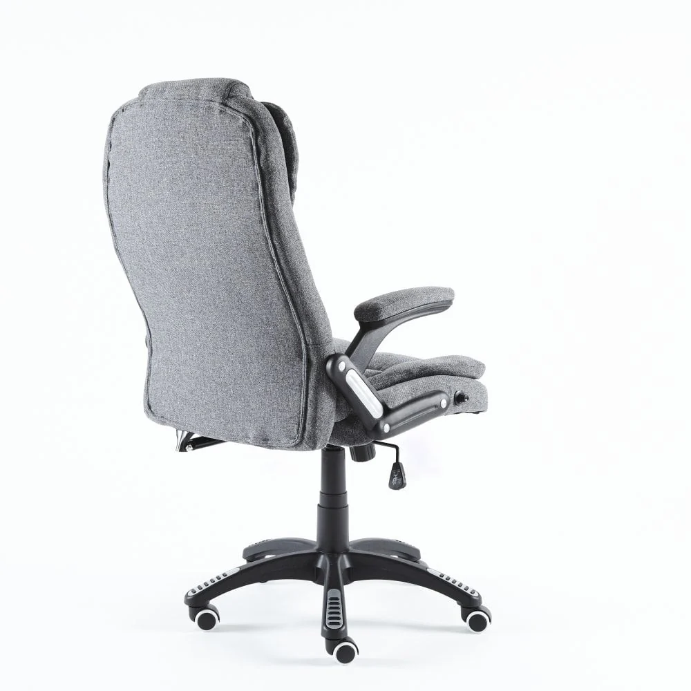 Neo Grey Fabric Office Chair with Massage Function