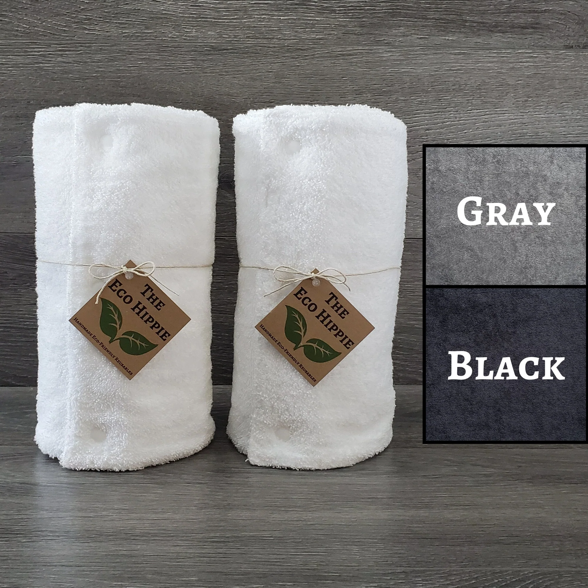 Eco Paperless Towels - Set of 12  Choose Your Color  Zero Waste Home  Sustainable Living  Eco-Friendly Gift