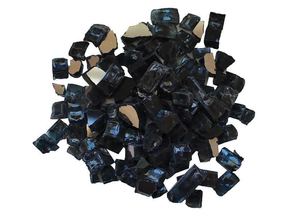 Amantii Charcoal Reflective Fire Glass - 5 lbs.