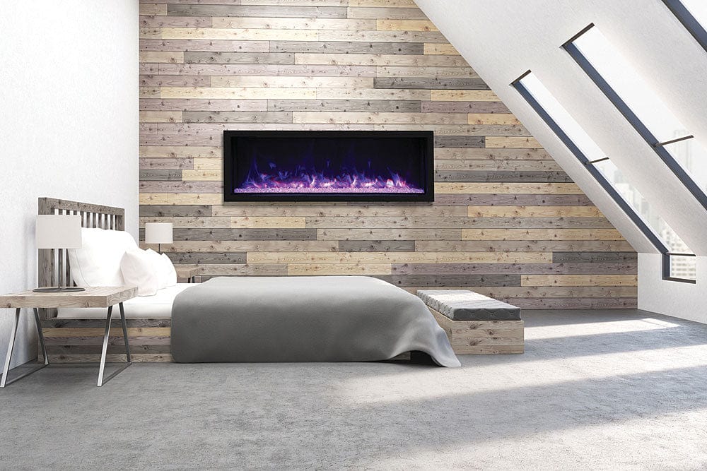Remii 65-In Extra Tall Deep Built-In Electric Fireplace