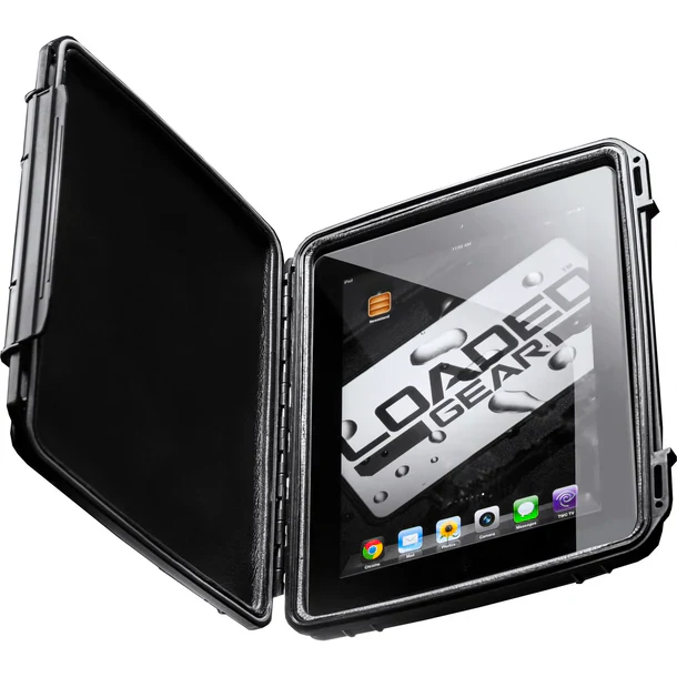 Barska BH11954 Loaded Gear Protective Tablet Hard Case Black HD-10