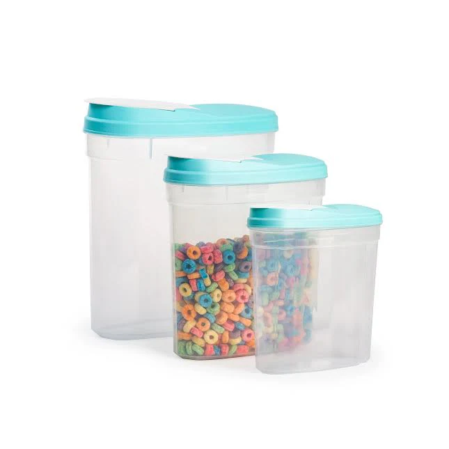 CH 3 Piece Cereal Dispenser Set Blue