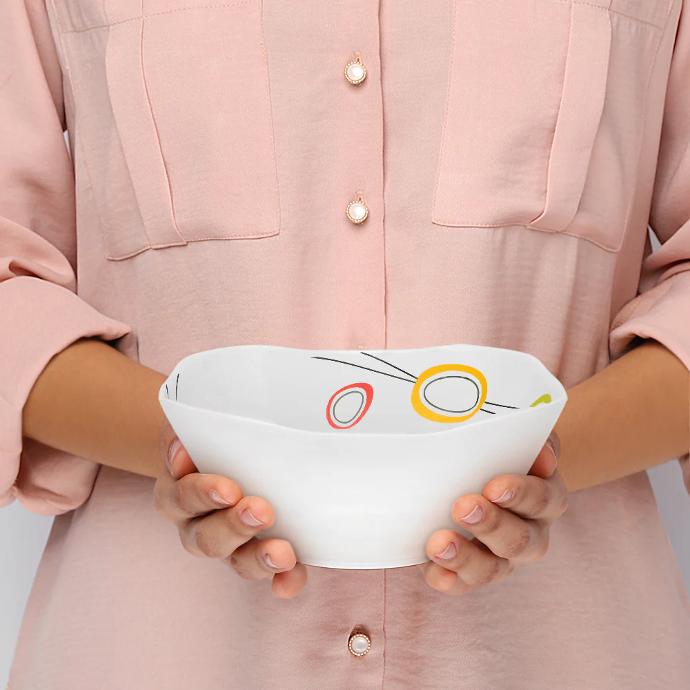 Larah by Borosil Splendour Pudding Set, 7 pc (Square)