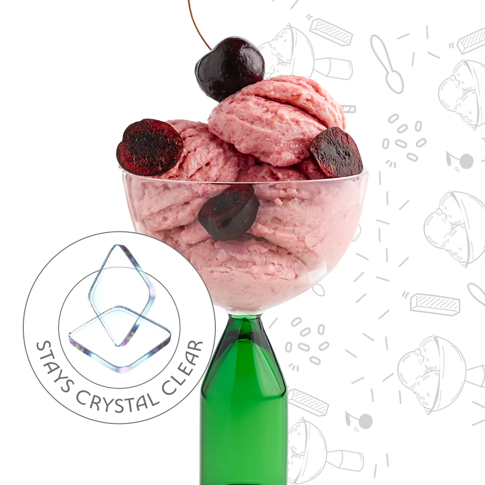 Kairo Ice Cream Bowls, Fern - Set of 2