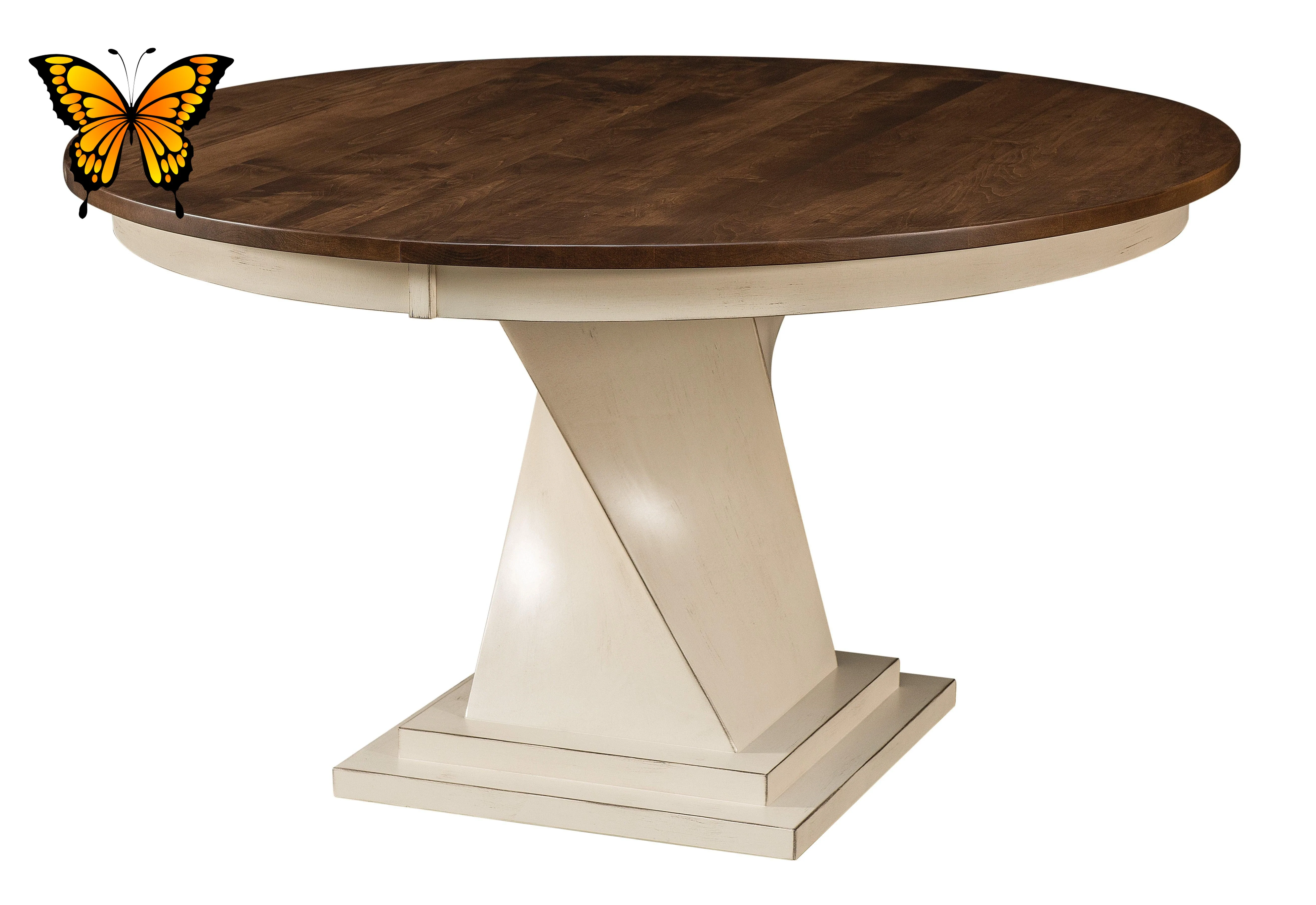 Amish Lexington Single Pedestal Table