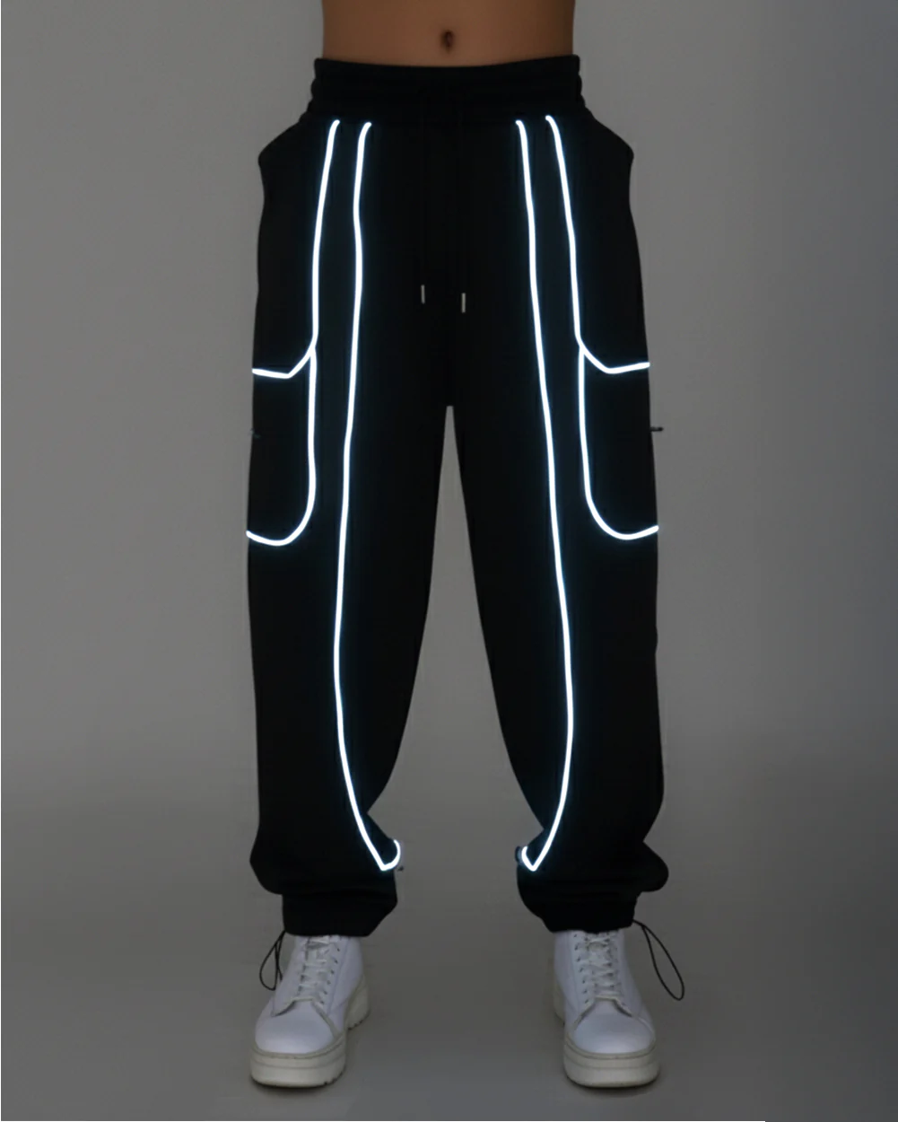 Deep Void Reflective Pants