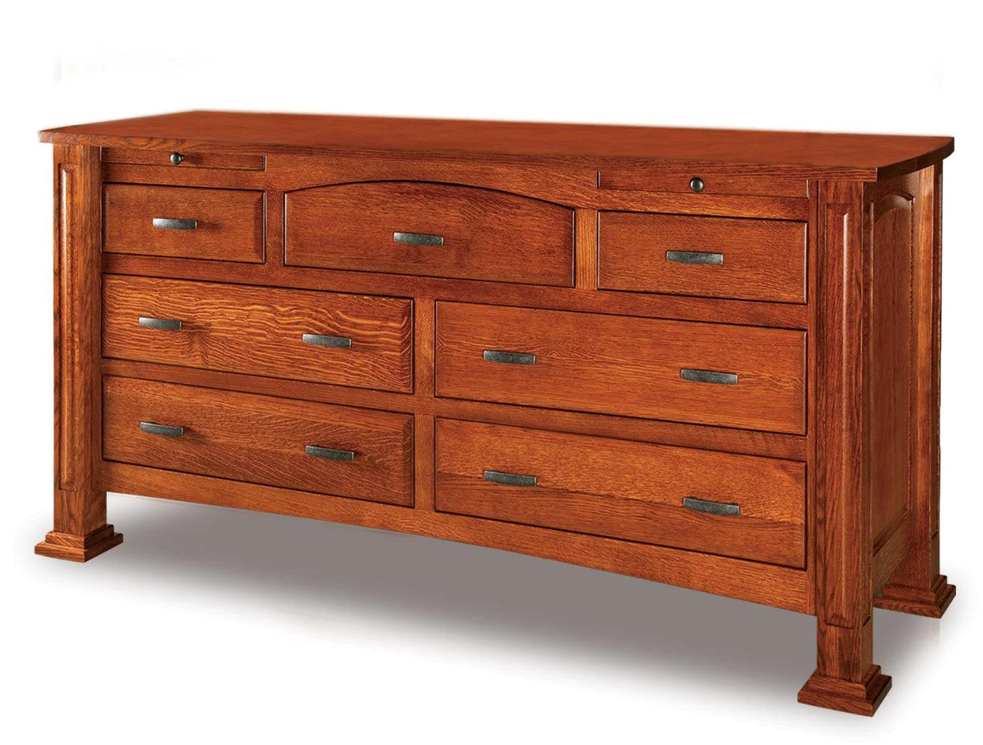 Amish Lexington Seven Drawer Dresser