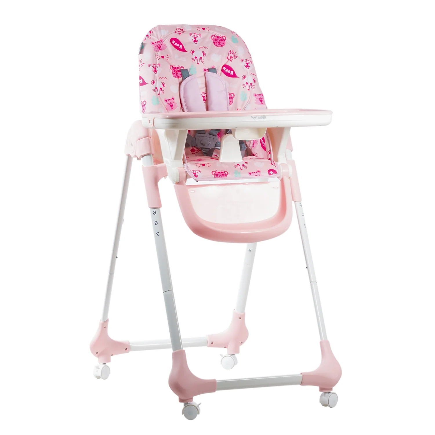SILLA DE COMER ROMI - EB629 EBABY ROSA CLARO