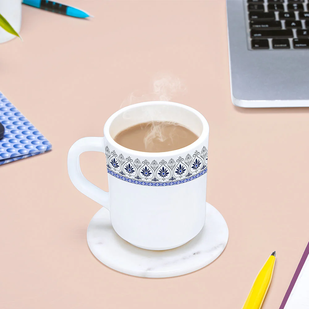 Larah by Borosil Ocean Mug Set, 240ml x 2