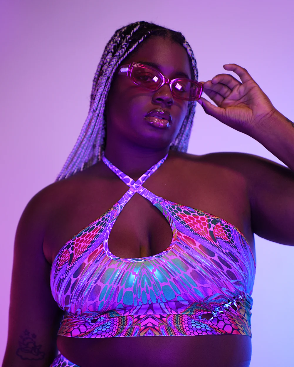 Viper Vision Halter Loop Top