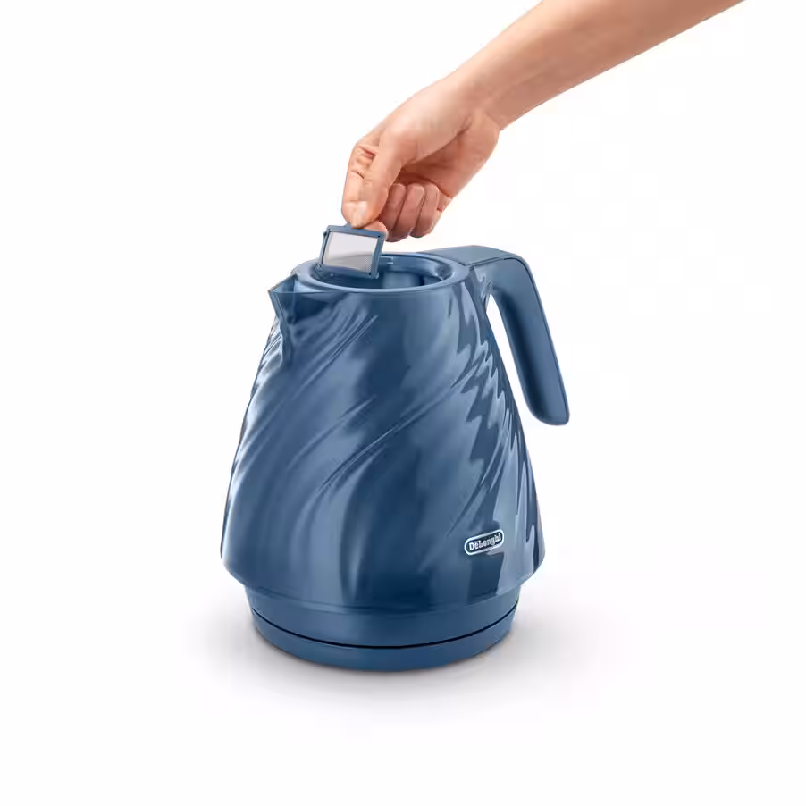 De'Longhi Ballerina Seta Kettle, Blue | KBDS3001.BL