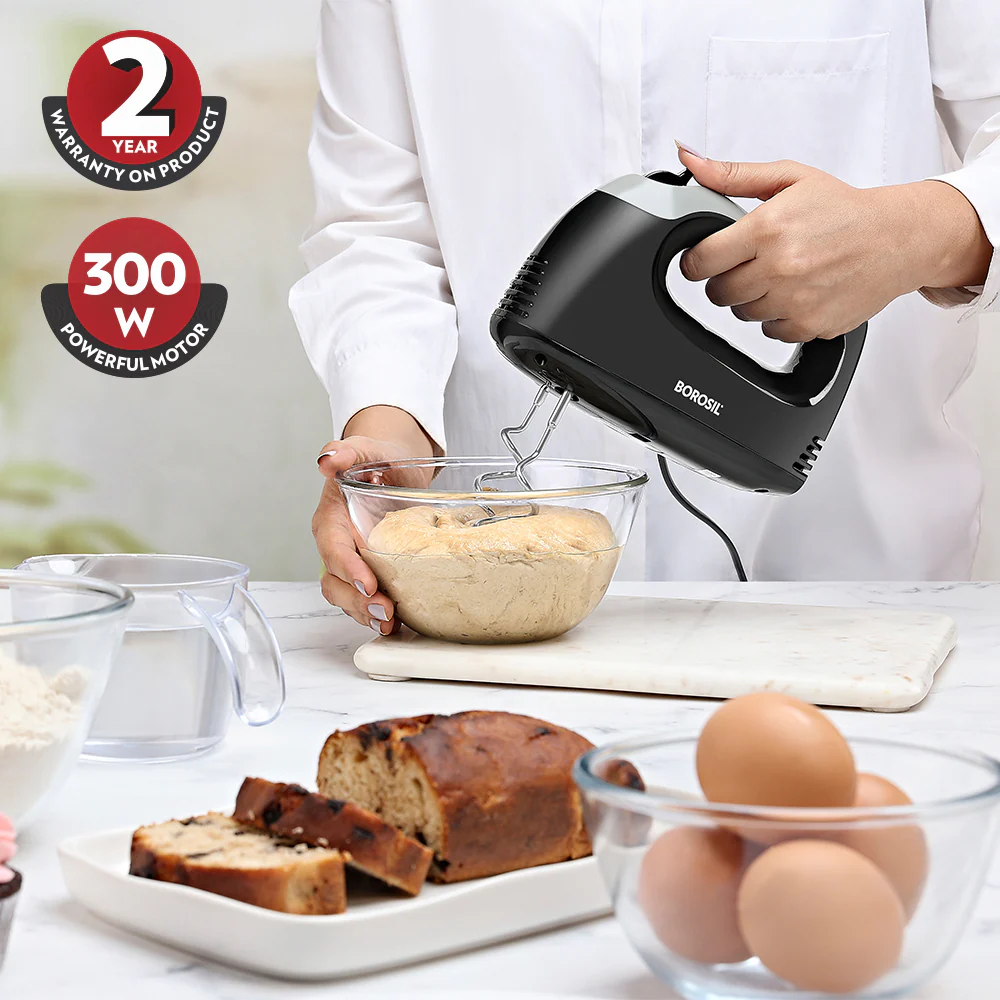 Larah by Borosil Home Chef Set-Buy Royal Brown 16 pc Dinner Set & Get Smartmix Hand Mixer Free worth ₹ 2,790/-