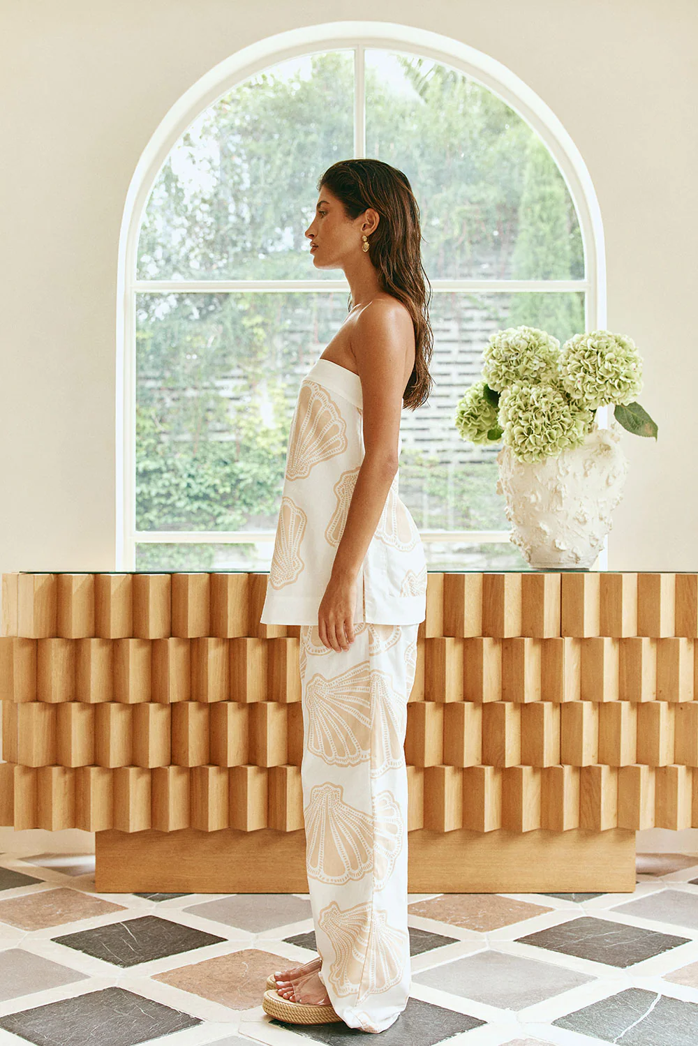 Bahari Pants - Coastal Shell