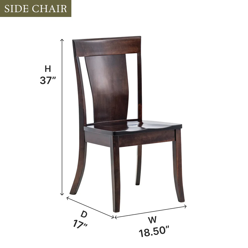 Amish Akron Dining Chair