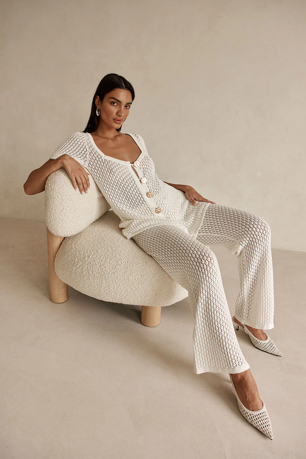 Milana Pants - White