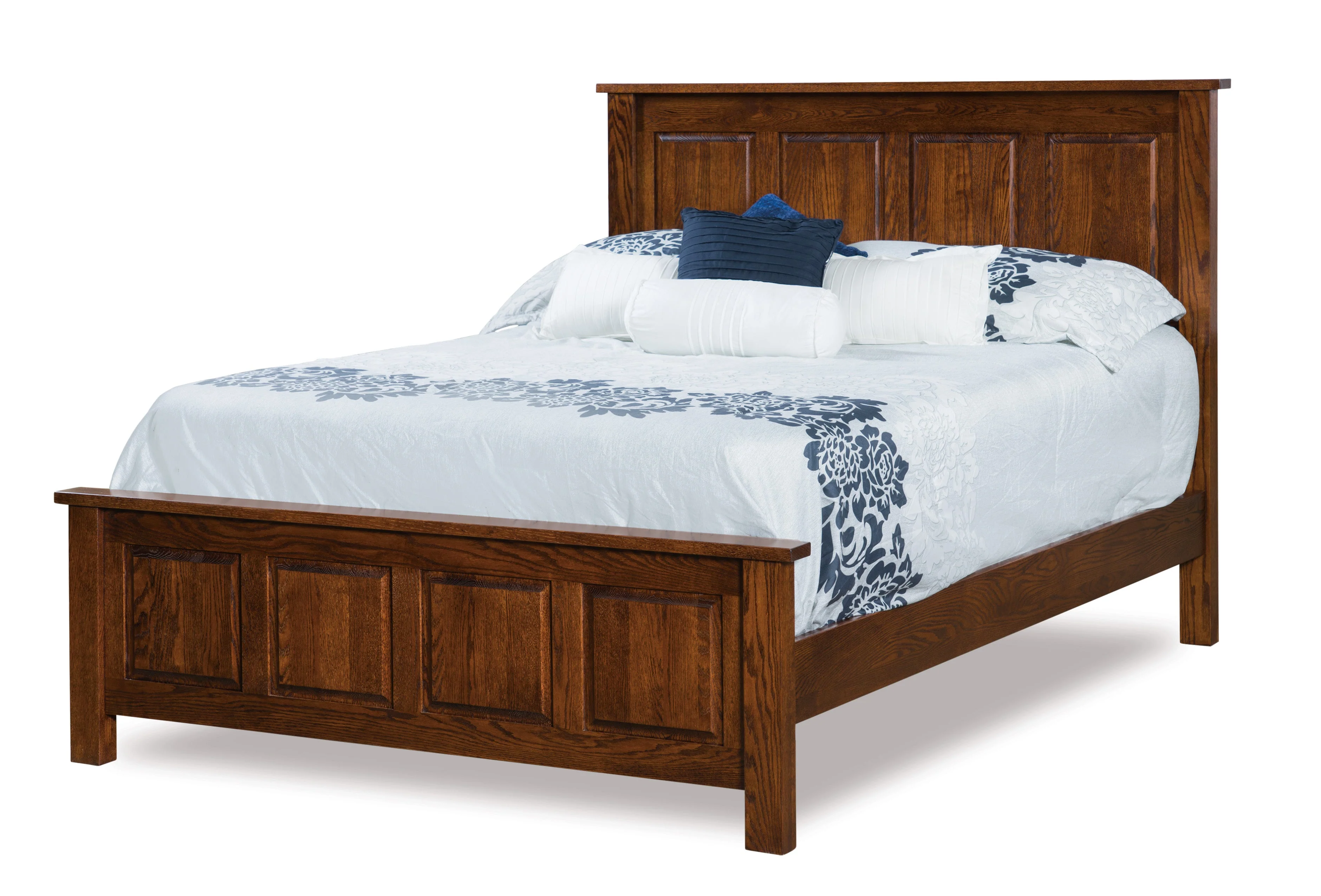 Amish 4-Panel Bed