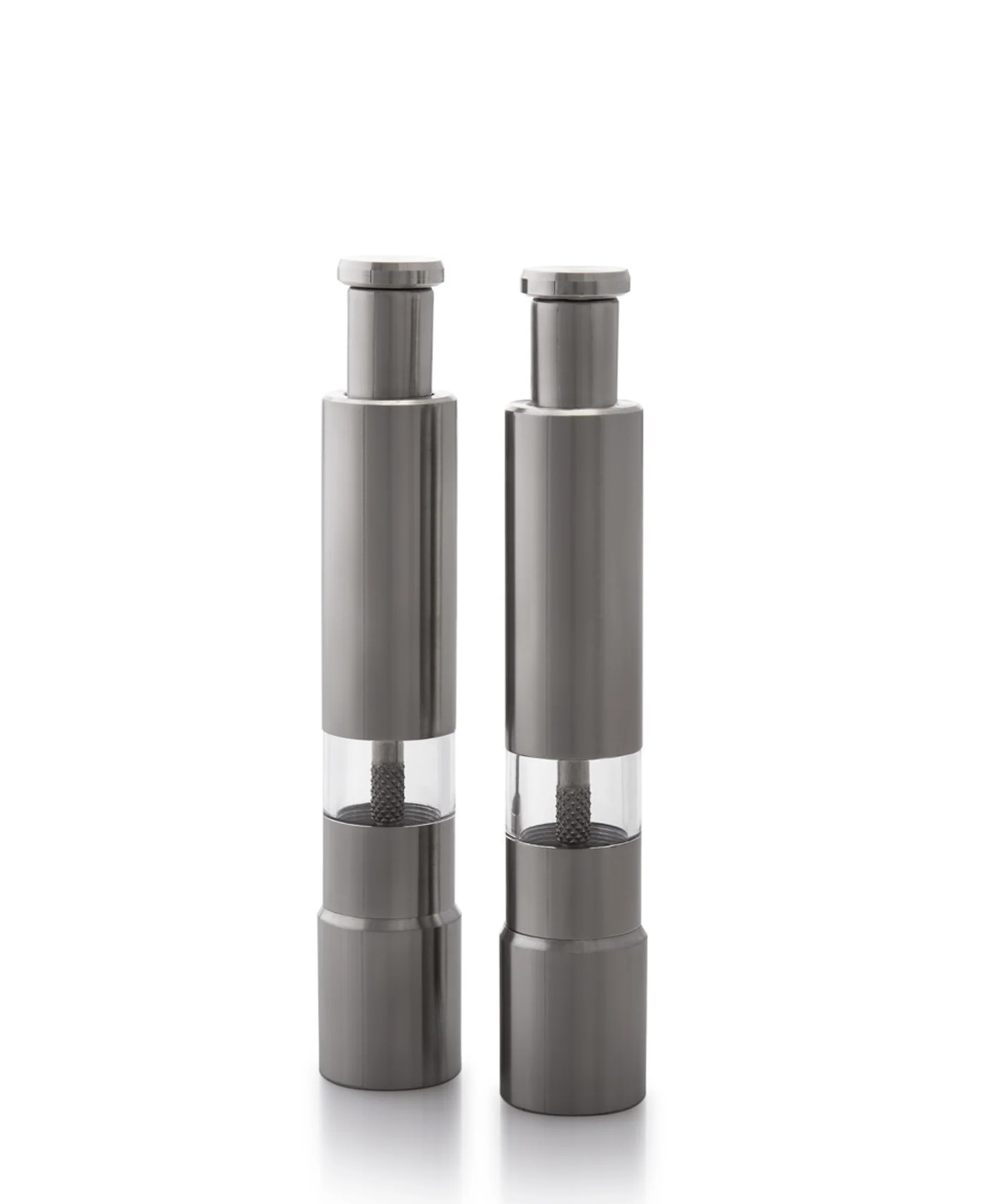 Carrol Boyes Salt & Pepper Set Daily Grind - Silver