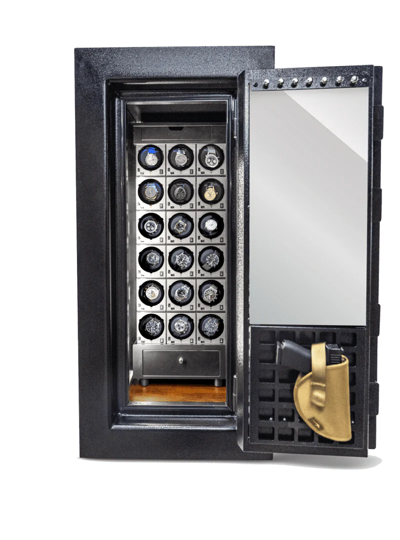 BlumSafe Professional Watch Winder Burglar & Fire Safe