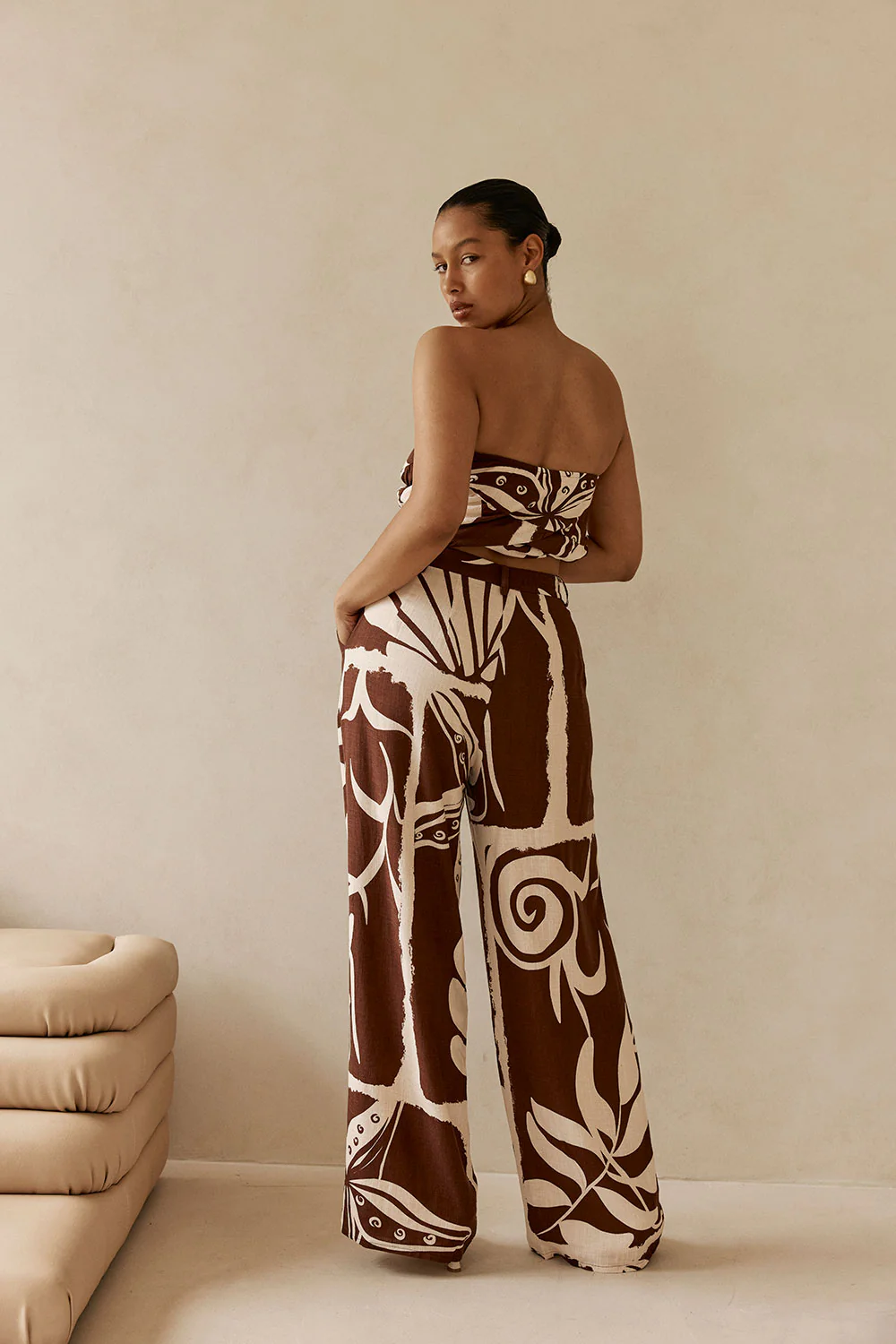 Presley Pants - Painted Tiles