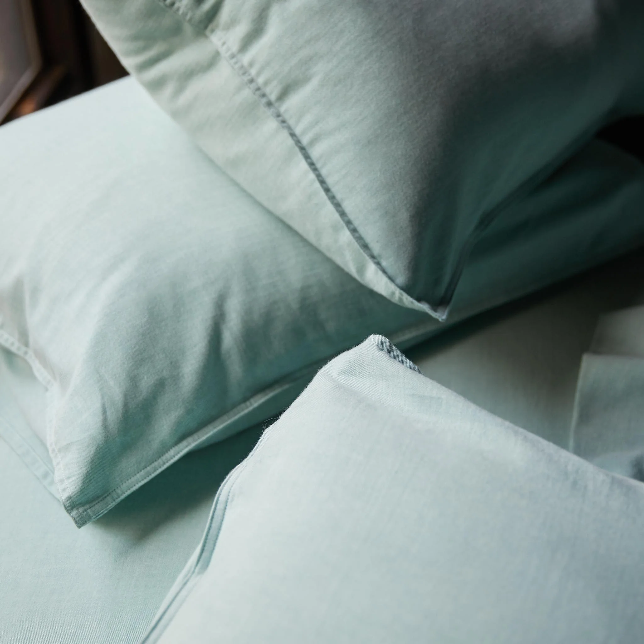 Heathered Cashmere Pillowcase Set
