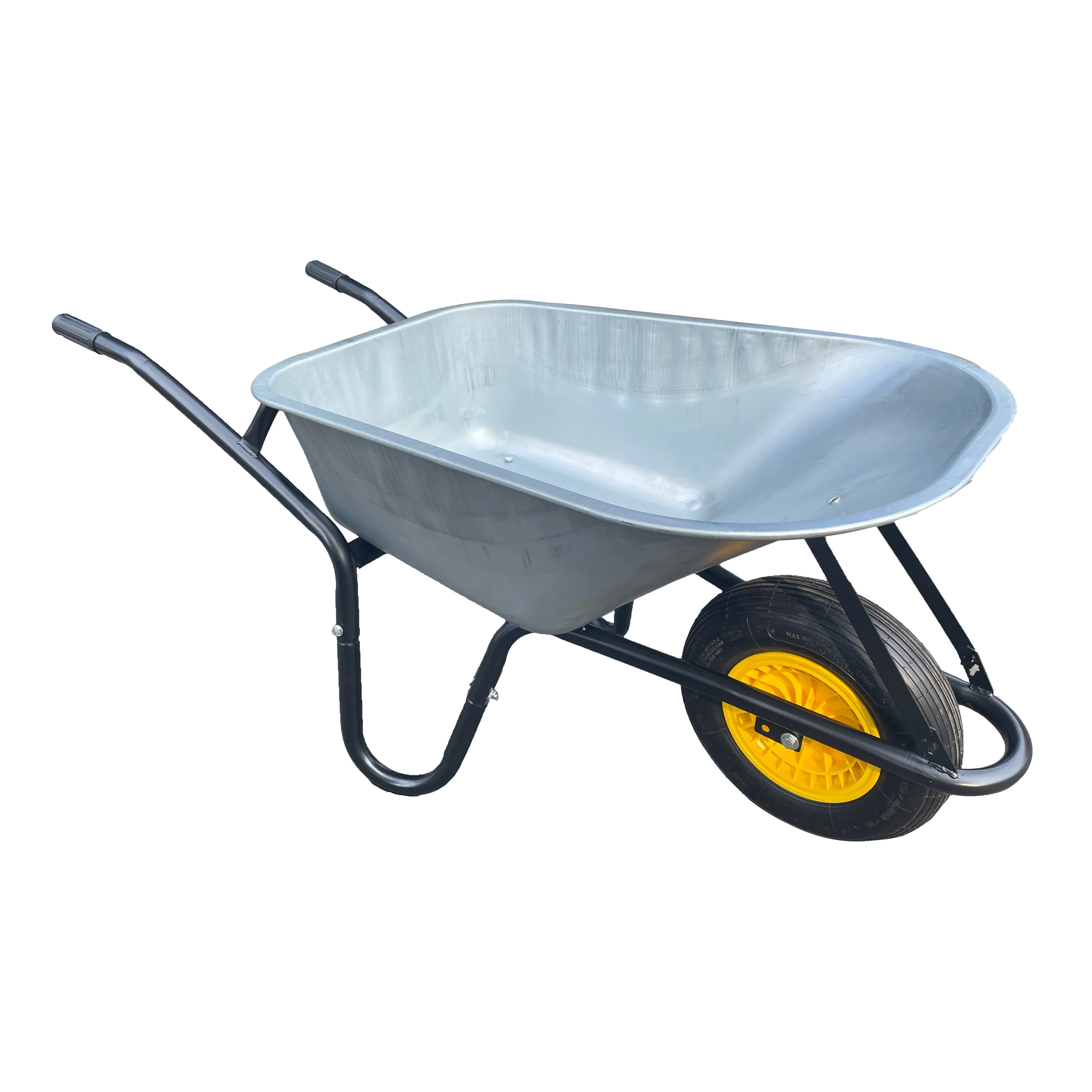 Neo 120L Large Heavy Duty Solid Wheelbarrow Wheel Barrow
