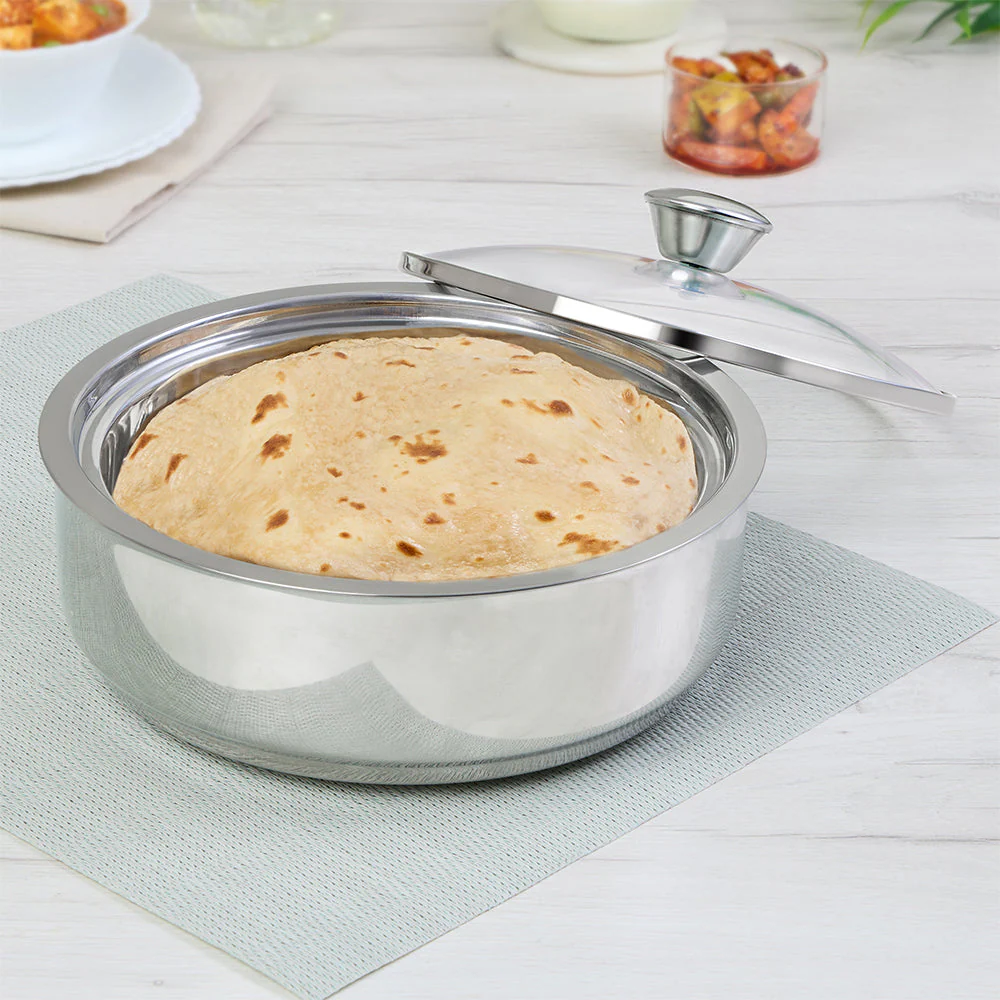 Borosil Servefresh Roti Server, 1.1L