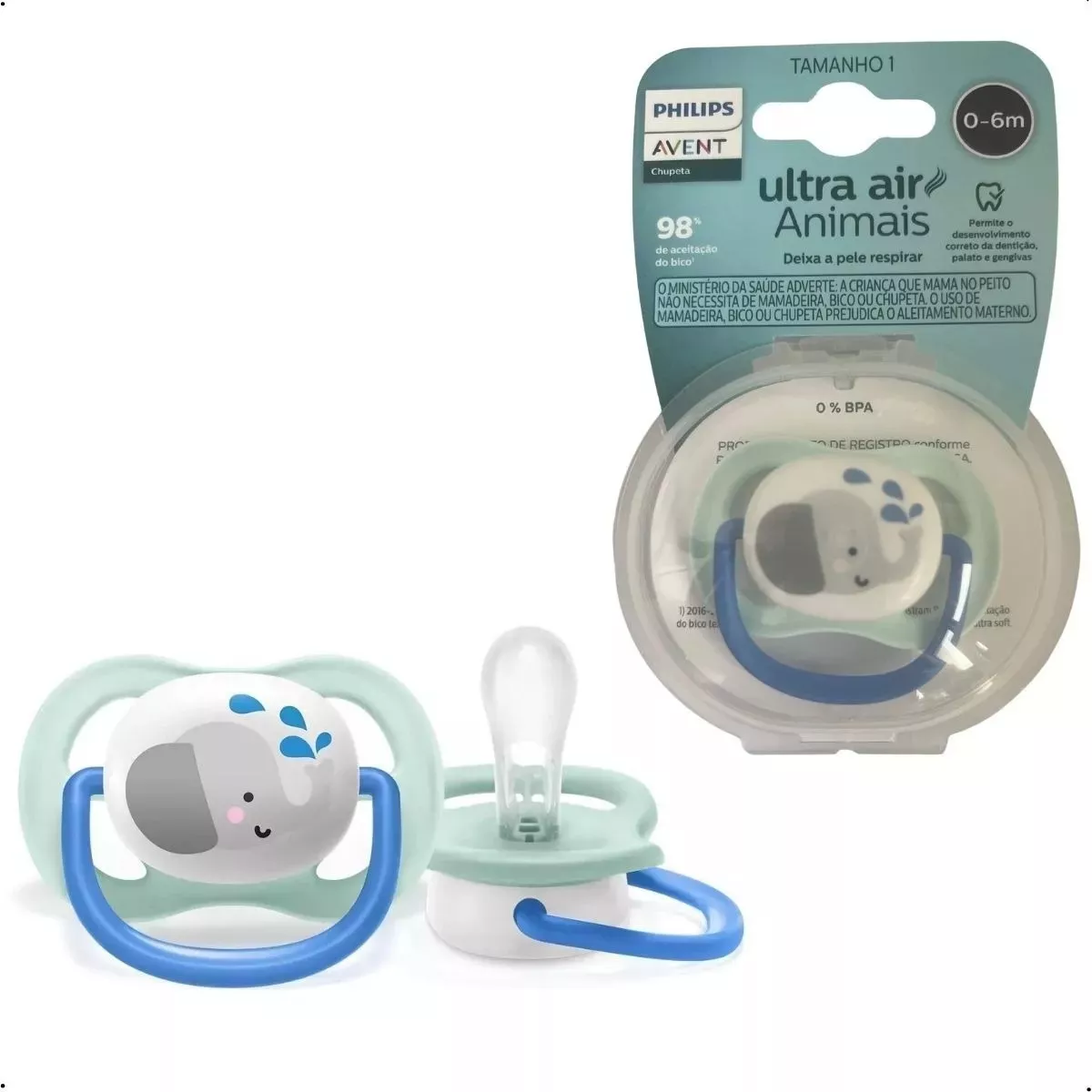 CHUPETE ULTRA ANIMALS 0-6M SCF081/06 AVENT