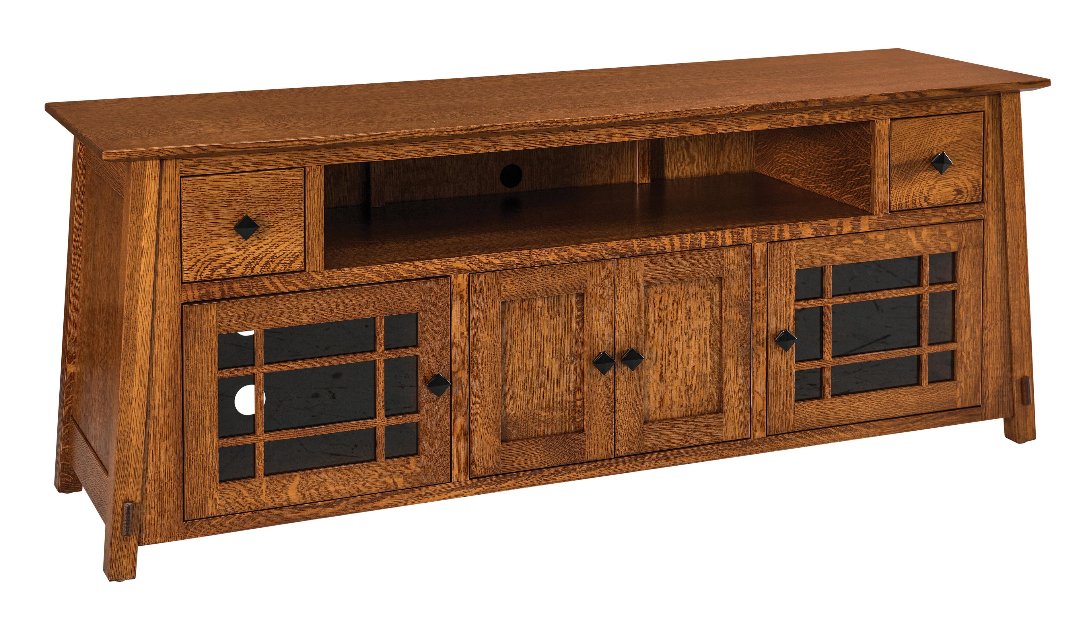 Amish McCoy Sound Bar TV Cabinet