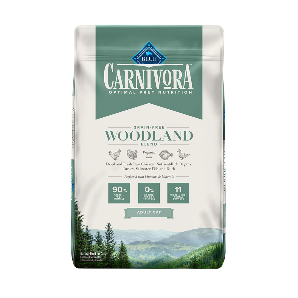 Blue Buffalo® Carnivora™ Grain Free Woodland Blend Adult Cat Food 10 Lbs