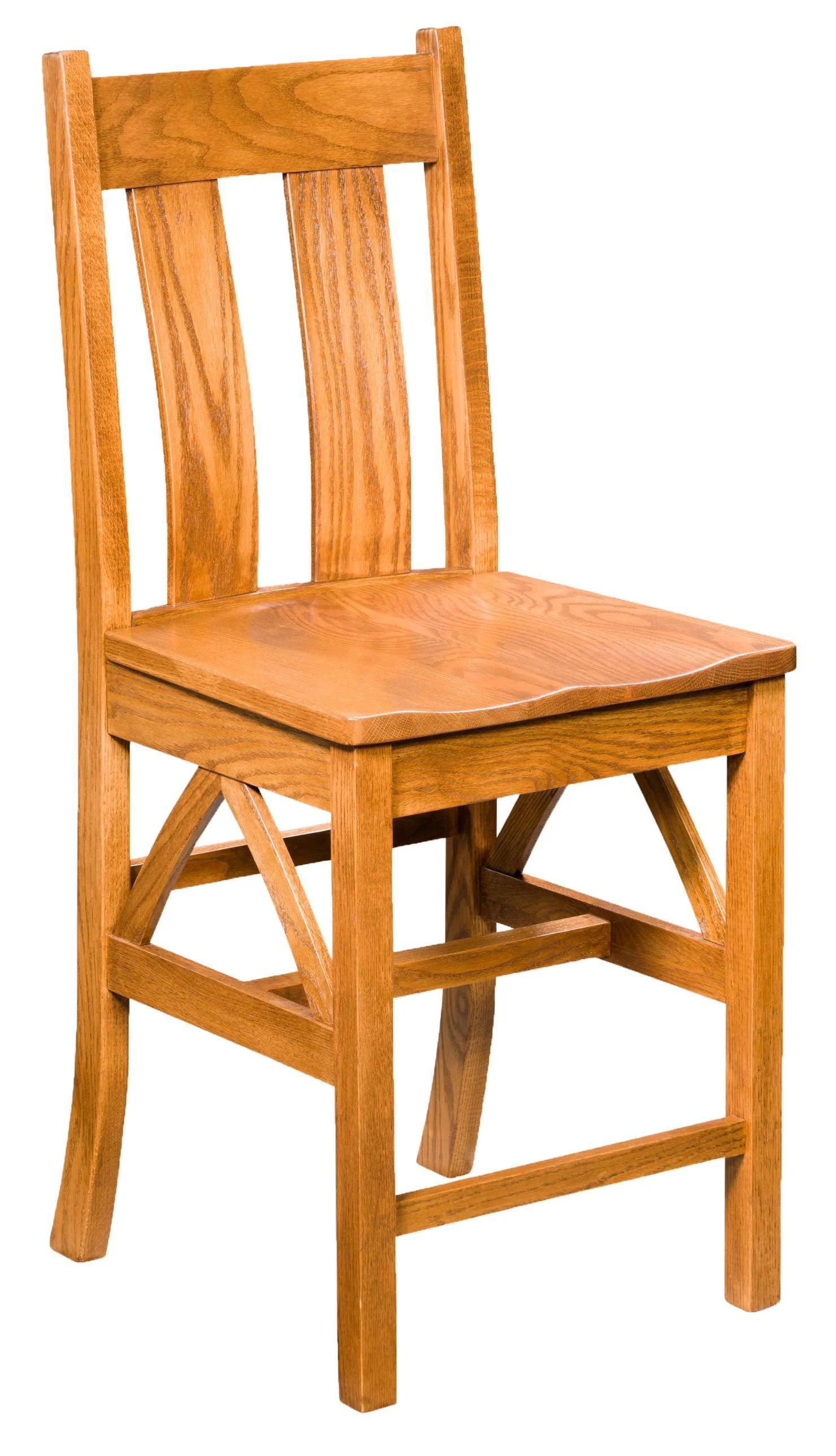 Amish Bostonian Stationary Bar Chair