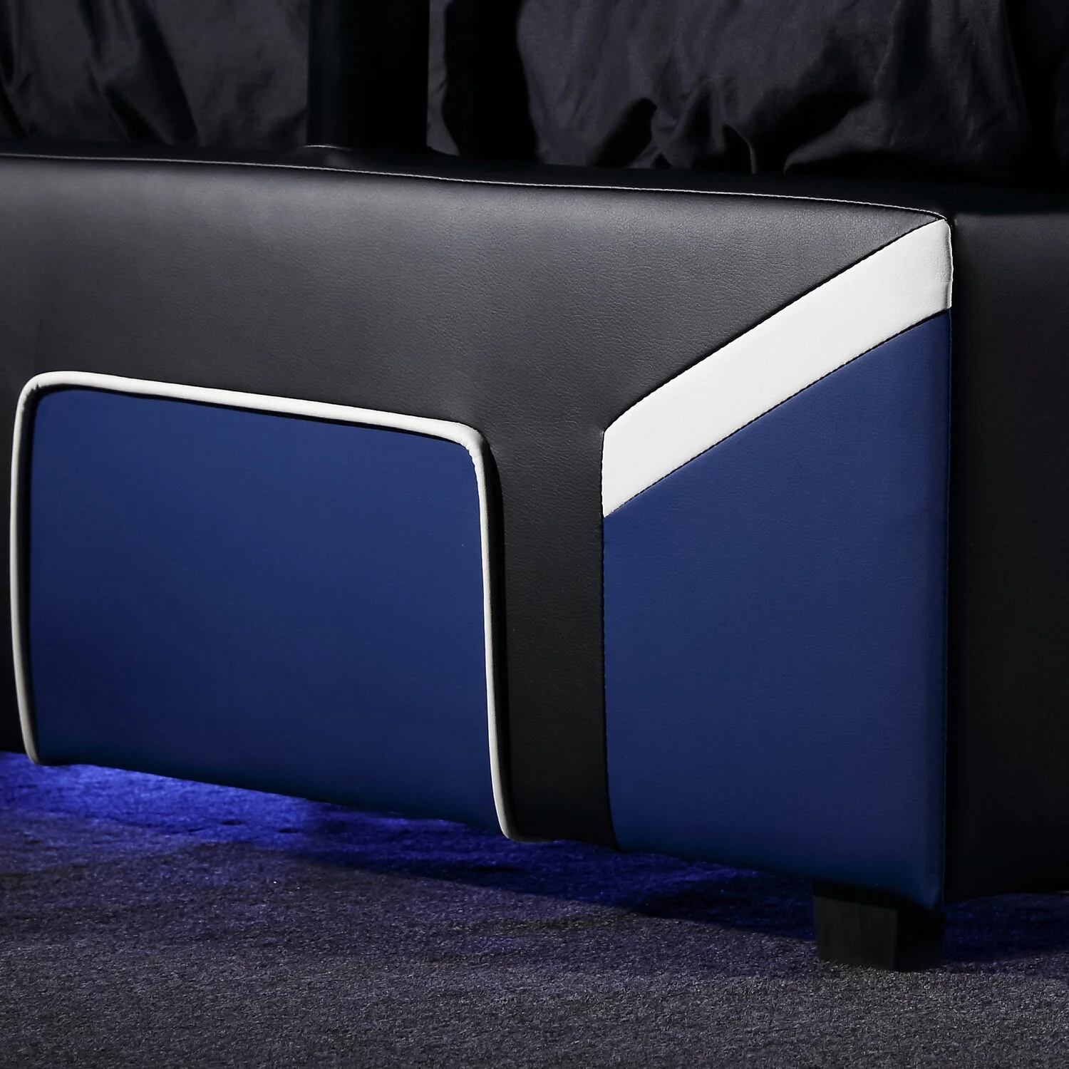 Cerberus Twist Single TV Gaming Bed - Blue