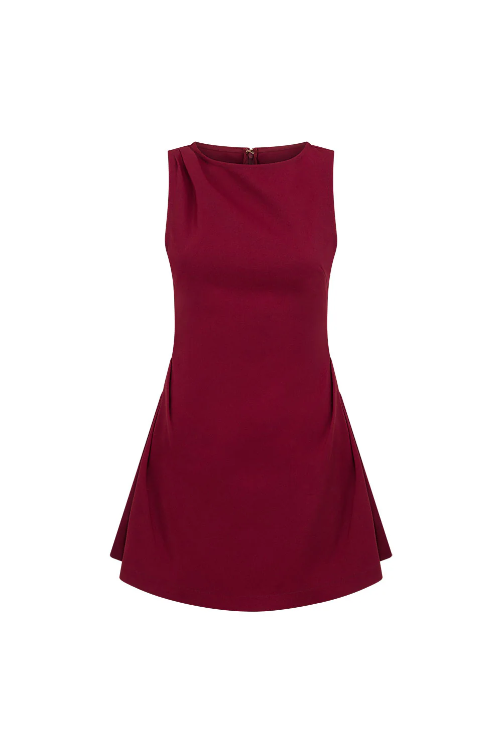 Camellia Dress - Burgundy