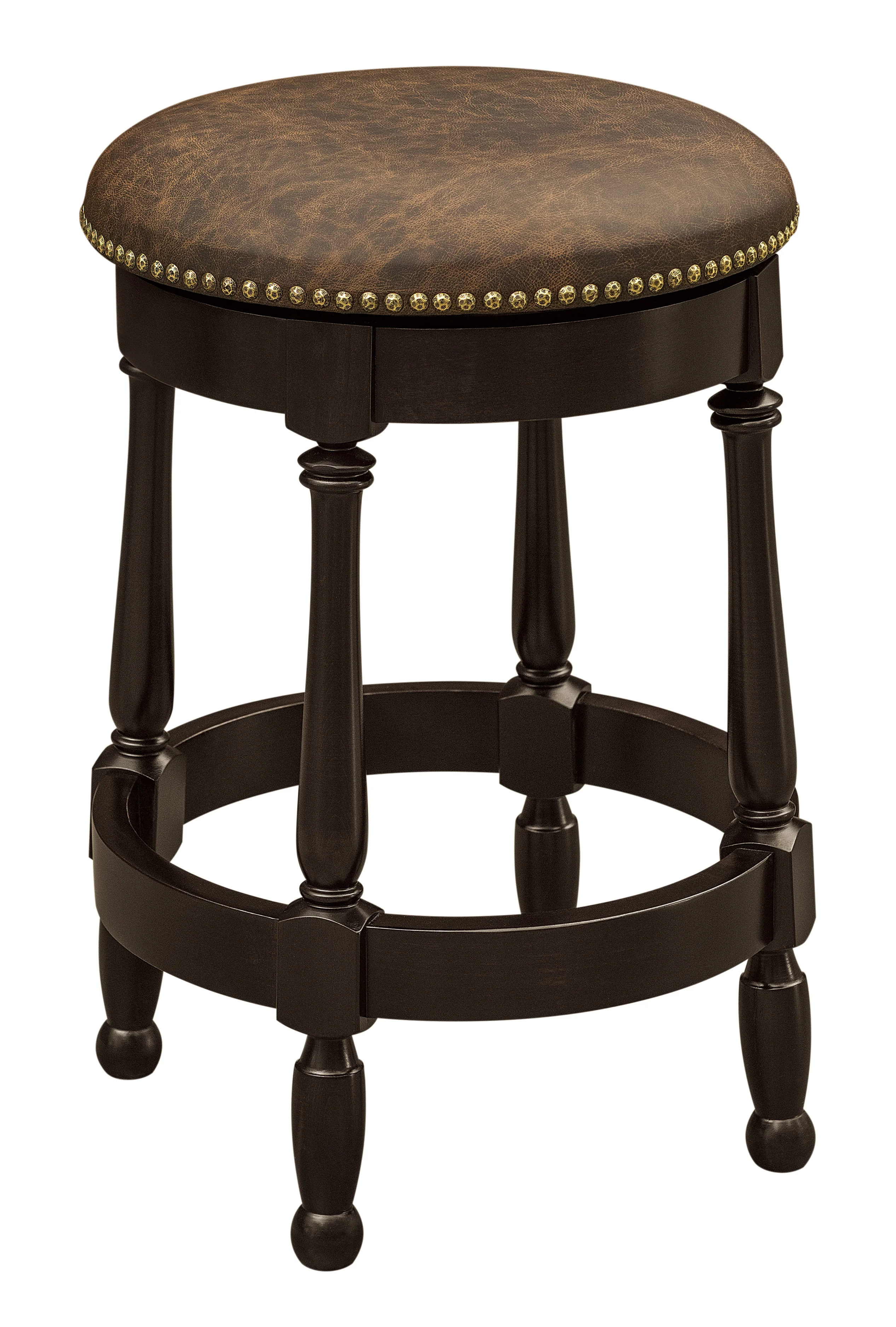 Amish Cosgrove Swivel Bar Stool