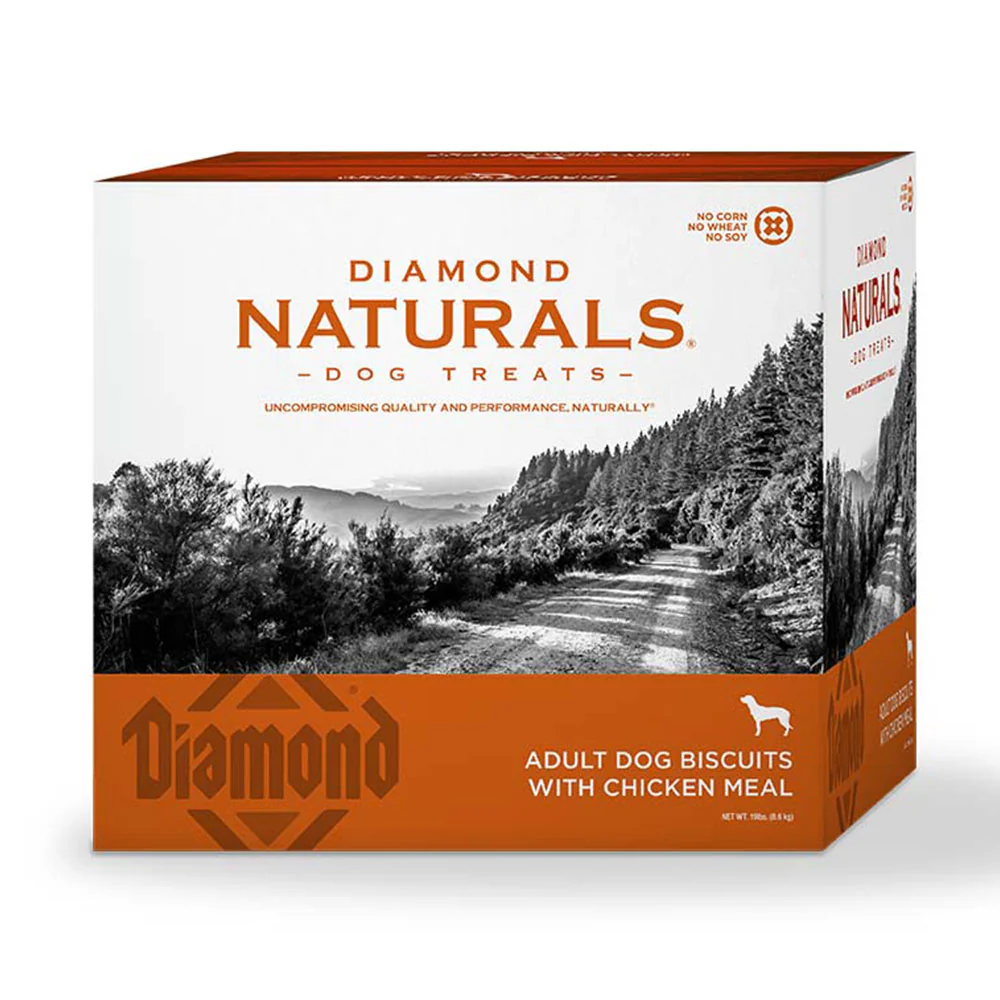 Diamond Naturals® Adult Dog Biscuits with Chicken Meal 19 Lbs