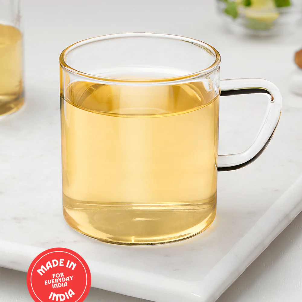 Borosil Vision Classic Mug Set, 190ml x 6