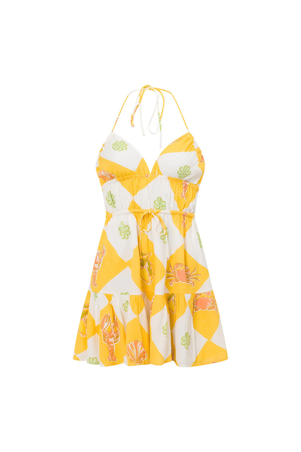 SAMPLE-Astyn Dress - Oceano Yellow