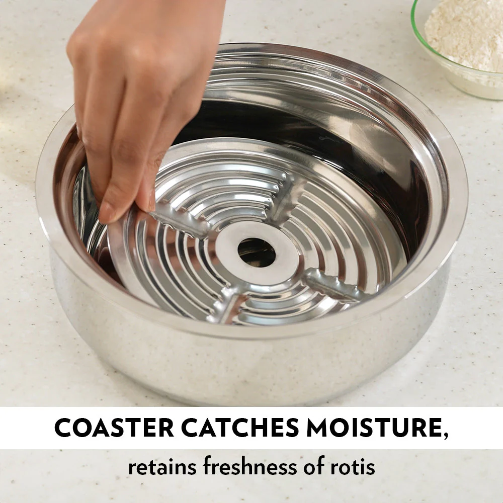 Borosil Servefresh Roti Server, 2.5L