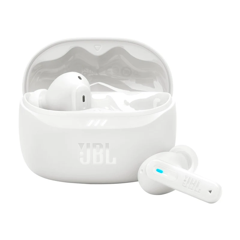 JBL Tune Beam 2 Adaptive Noise Cancelling Wireless Earbuds 鈥?White | JBLTBEAM2WHT