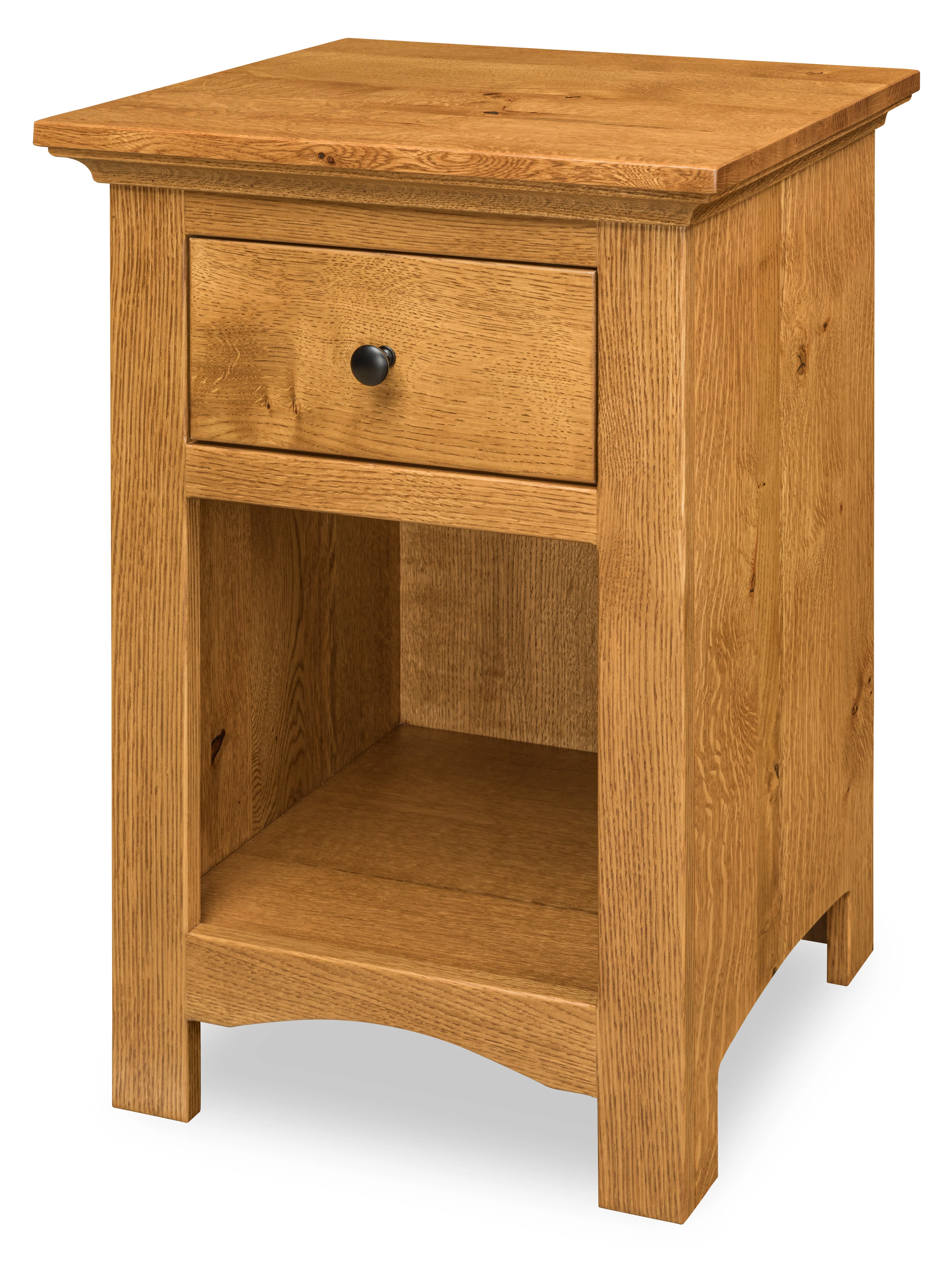 Amish Camden One-Drawer Nightstand - Quick Ship