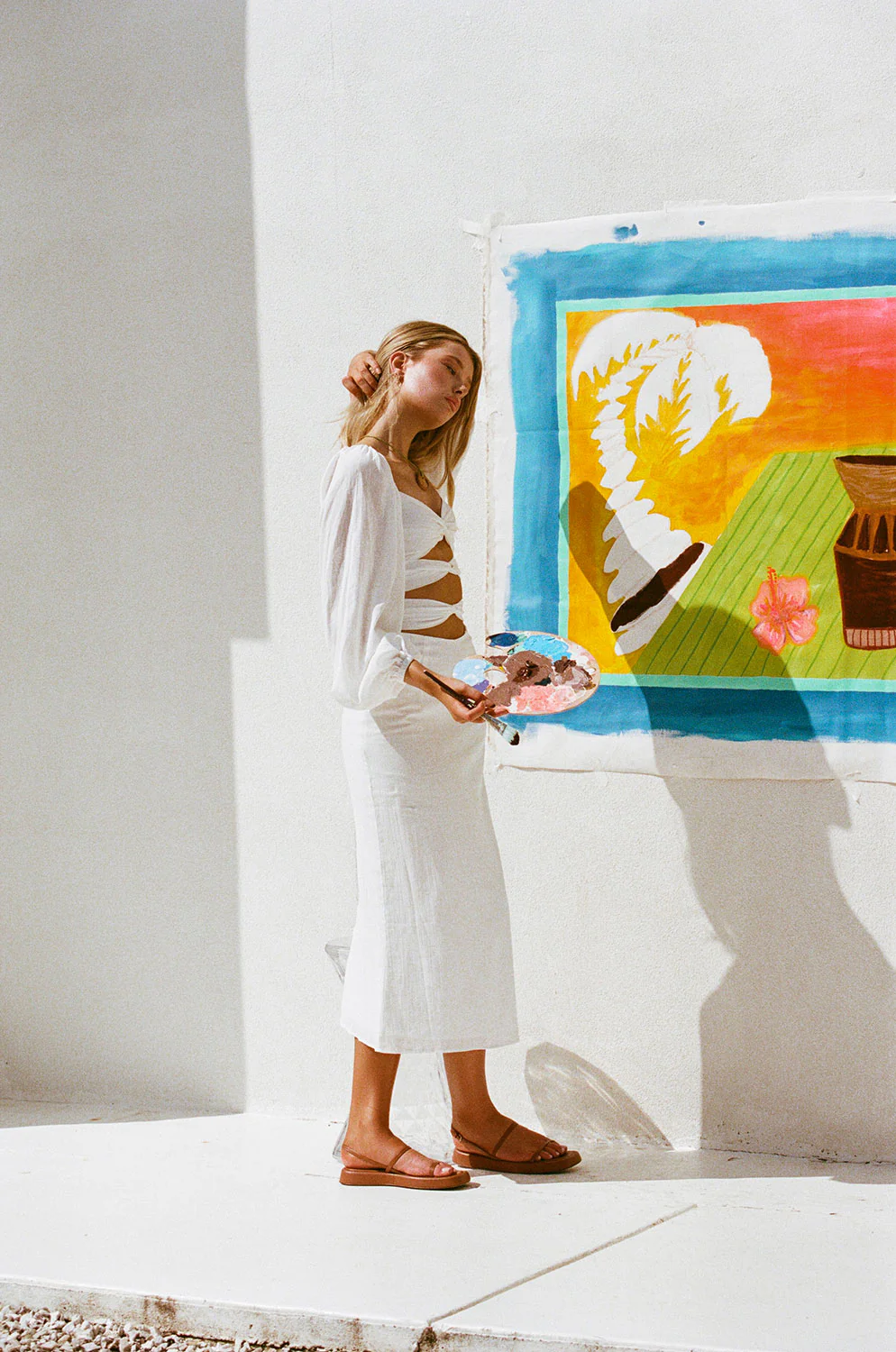 SAMPLE-Ace Midi Dress