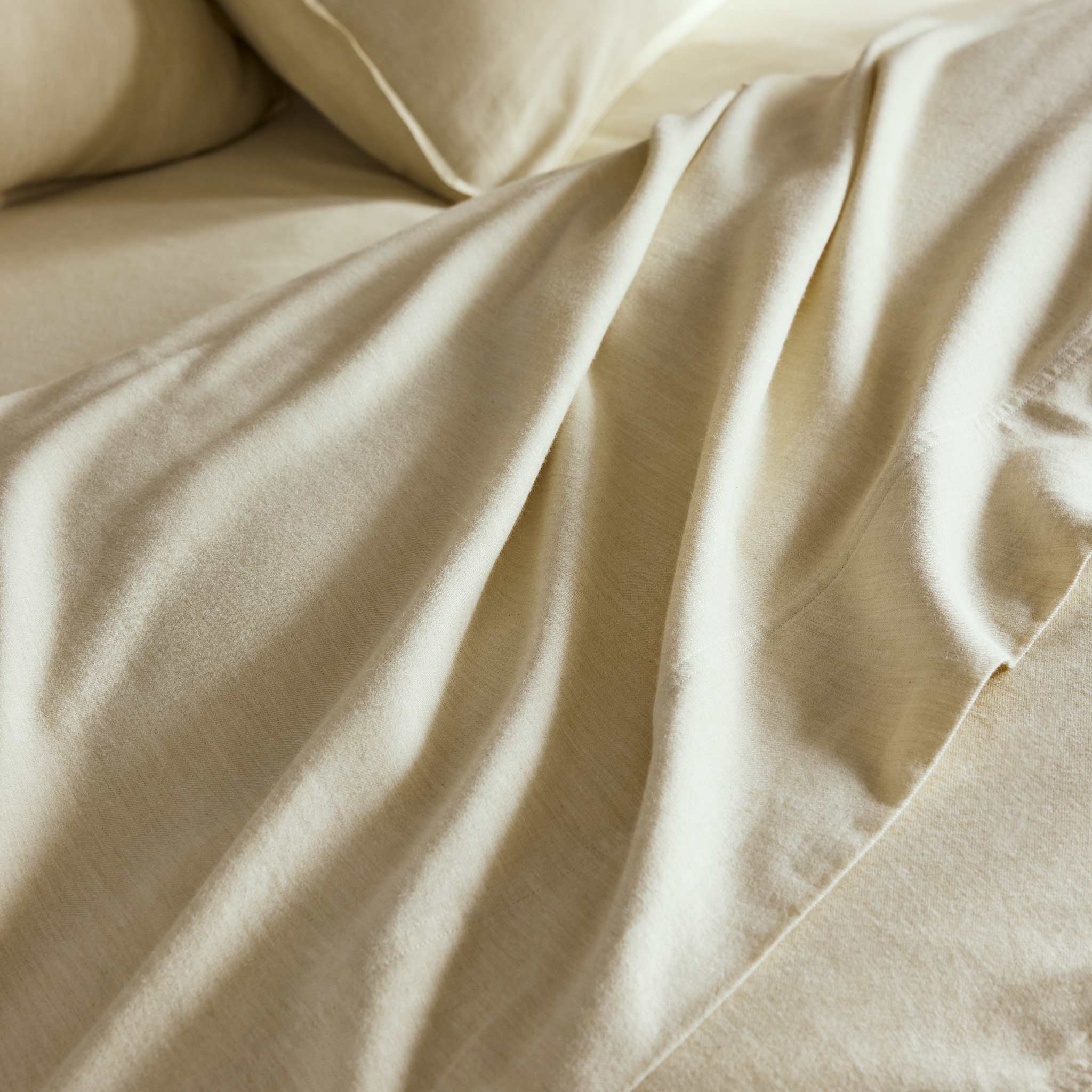 Heathered Cashmere Pillowcase Set