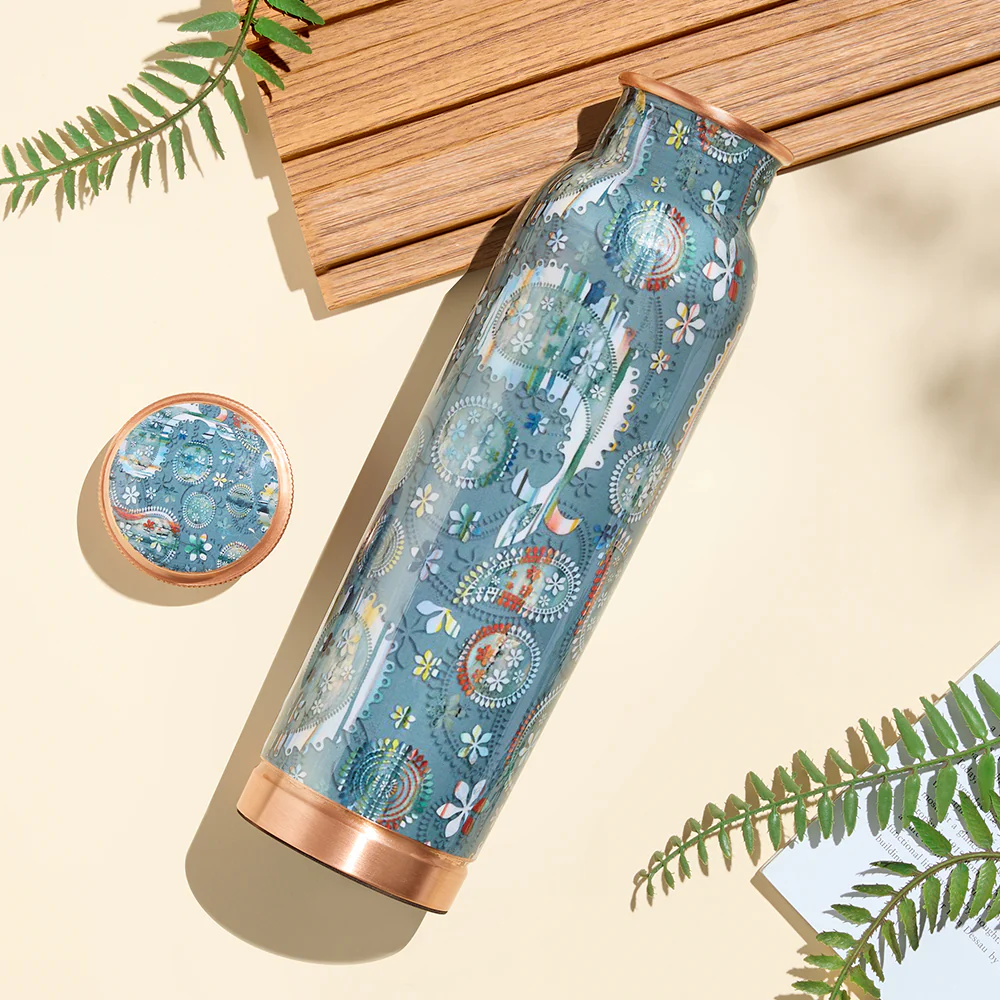 Thirtha-Vera Copper Bottle